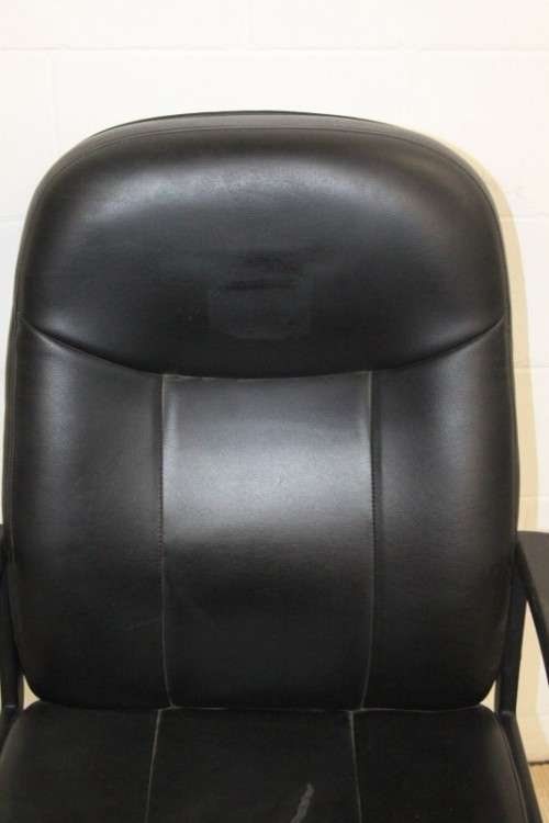 A comfortable faux-leather swivel office/ desk chair - would be ideal for home study