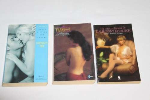A great collection of 21x assorted erotica novel softcover books; perfect for retail bid/book RS17