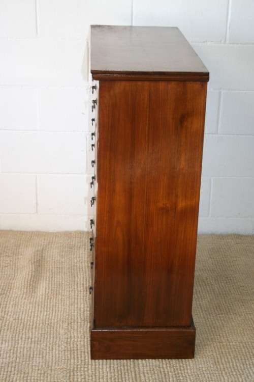 An incredible Indonesian teak 20-drawer "Apothecary spice chest of drawers" in superb condition