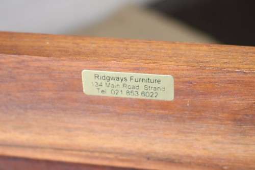 A lovely vintage solid teak cabinet/ side server with loads of space, perfect for a dining room