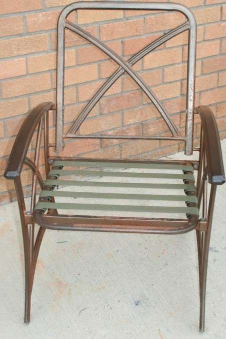 An awesome 6-seater "All-weather" wrought iron tiled top patio suite incl 6x large patio armchairs