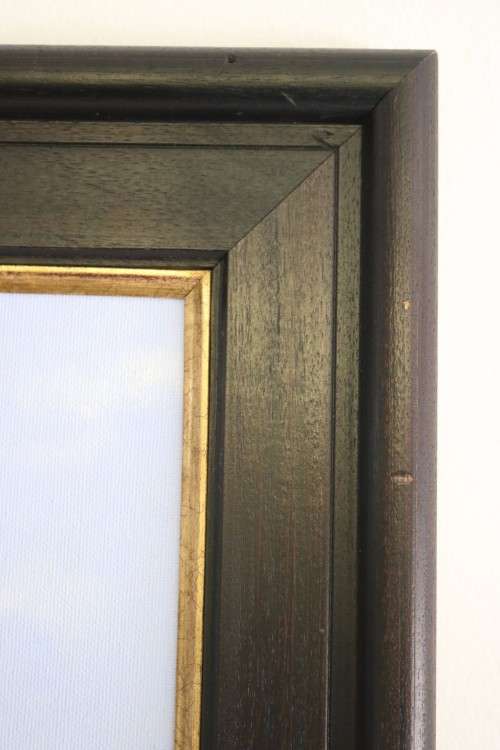 A wonderful large framed and signed oil on board painting of a magnificent elephant - stunning art!