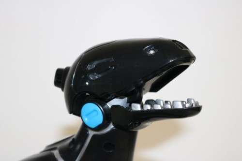 A WowWee MiPosaur intelligent robotic creature that interacts with its invironment