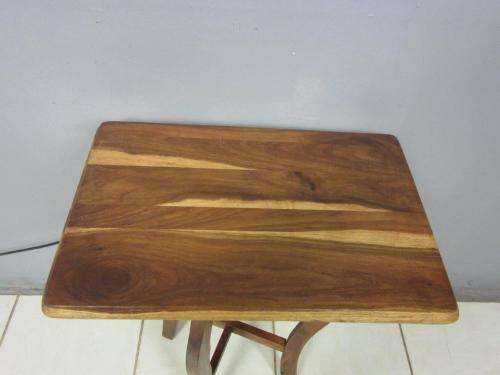 A magnificent African Blackwood occasional table; perfect for a table lamp/ display piece - RS17Sale