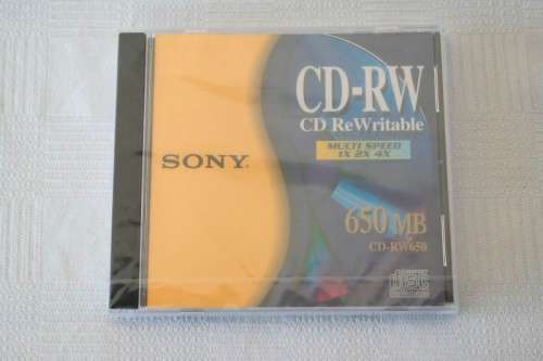 9x sealed "CD-RW" CD re-writable disks including Sony, Traxdata & Samsung  CD's - RS17Sale