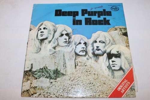 An original Deep Purple "In Rock" (1970) vinyl LP in great condition - RS17Sale