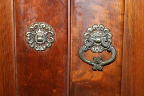 An awesome large Imbuia cabinet with loads of cupboard space - awesome entertainment unit!