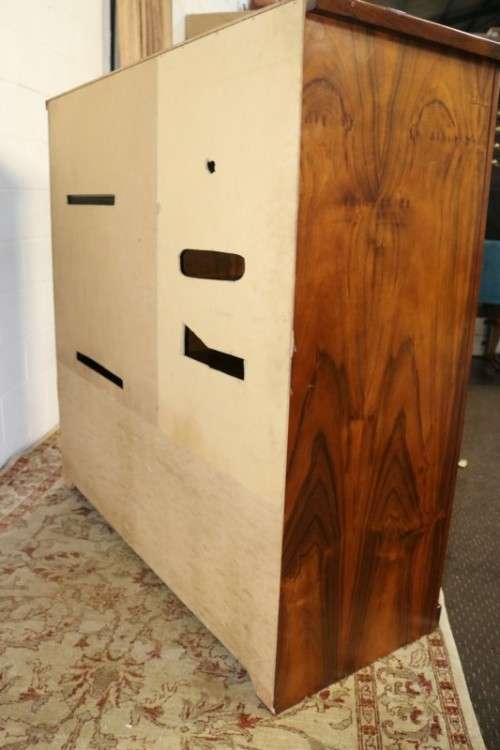 An awesome large Imbuia cabinet with loads of cupboard space - awesome entertainment unit!