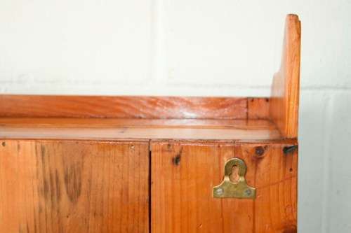 Gorgeous vintage solid Oregon double-door bathroom/ medicine/ vanity wall cabinet - RS17Sale