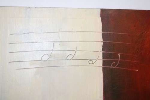 A stunning signed box-framed oil on canvas abstract painting - vibrant art - RS17AB - RS17Sale