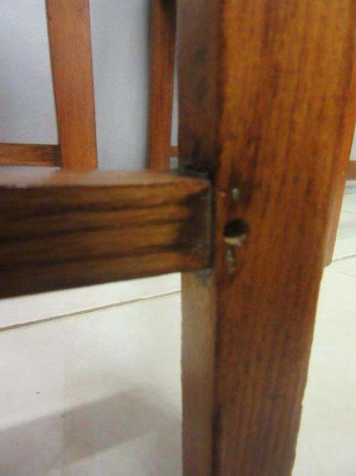 Three fabulous vintage mid-century curved-back dining/ occasional chairs - bid/chair / RS17Sale