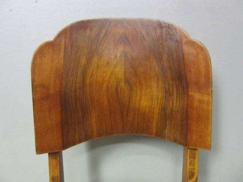 Three fabulous vintage mid-century curved-back dining/ occasional chairs - bid/chair / RS17Sale