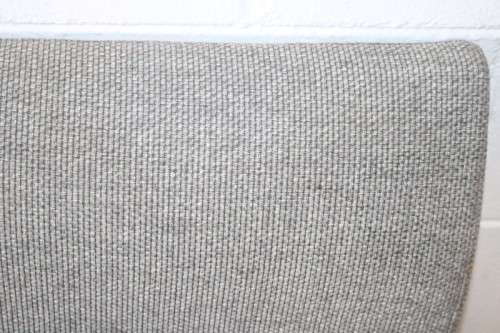 A stunning modern (lower) Grey Queen-size bed headboard in a durable quality fabric!RS17Bed