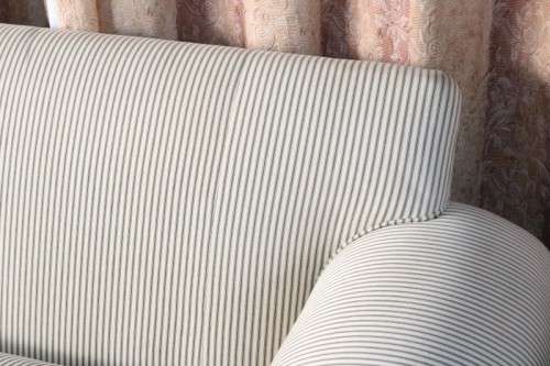 2x top quality XL Coricraft (2,5m long) fabric sofa couches in excellent condition - price/couch