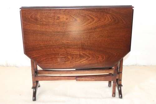 A lovely designed vintage "drop-leaf" occasional/ console/ card table in great condition