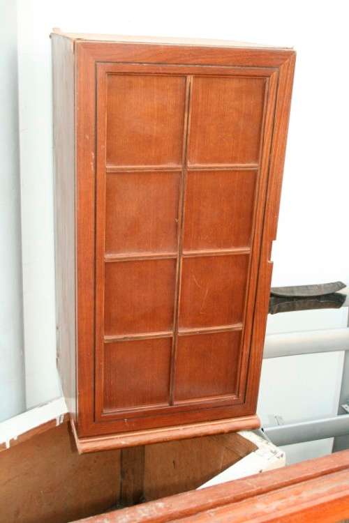 "Job Lot" Assorted furniture incl. a cabinet, sash window & more perfect for restoration; RS17Sale