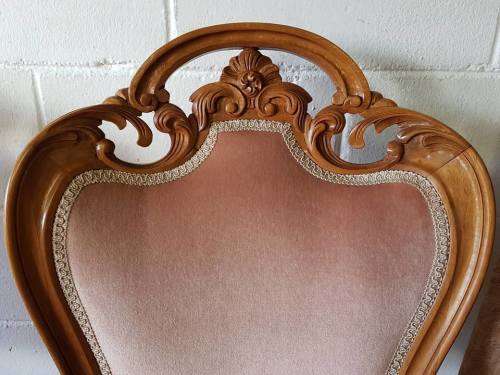 PRICE REDUCED! Antique Victorian Walnut dining room suite w exquisitely carved detailing - STUNNING