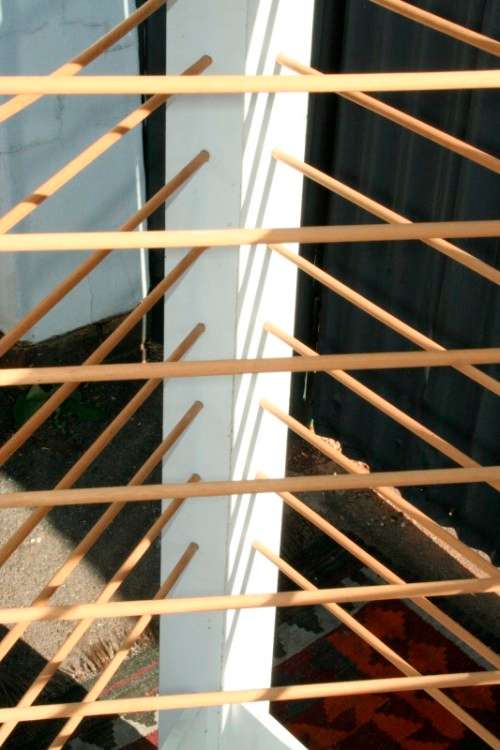 2x fantastic wrapping/ hand made paper display stands w/ 30 bars on each stand - bid/stand- RS17Sale