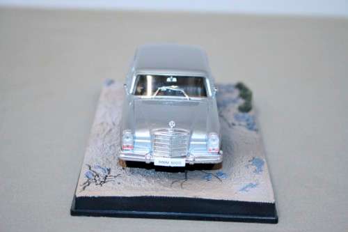 A James Bond 007 "Mercedes 600" die cast model car from the movie "On her Majesty's secret service"