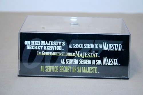 A James Bond 007 "Mercedes 600" die cast model car from the movie "On her Majesty's secret service"