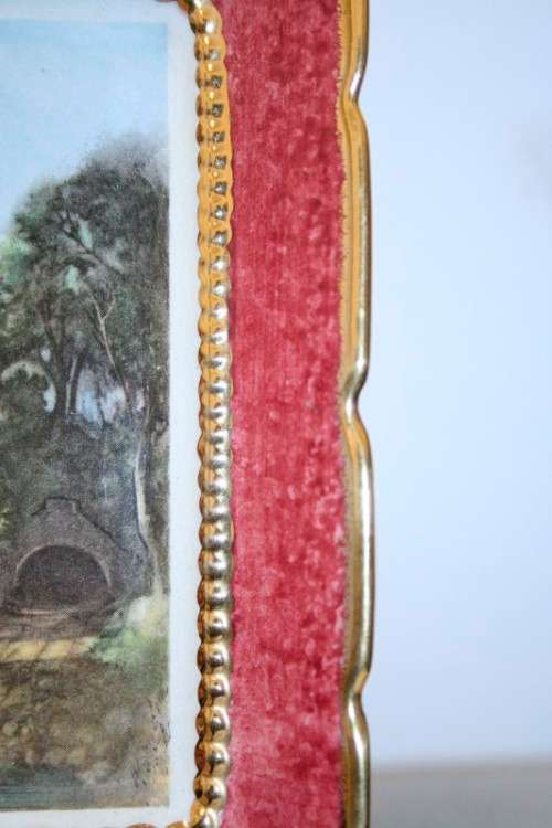 A superb pair of vintage "Lancaster & Sandland" porcelain plates w/ "John Constable" transfer prints