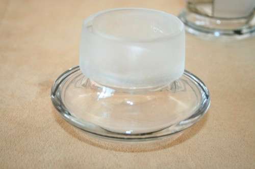 A superb rare antique Art Deco cocktail shaker with two pour spouts & hand painted period detailing