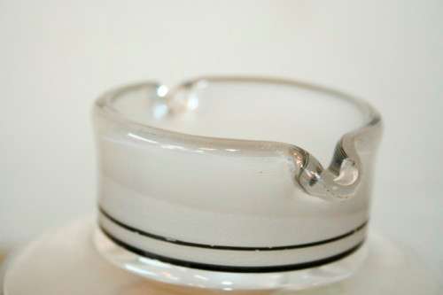 A superb rare antique Art Deco cocktail shaker with two pour spouts & hand painted period detailing