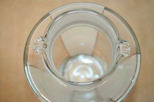 A superb rare antique Art Deco cocktail shaker with two pour spouts & hand painted period detailing