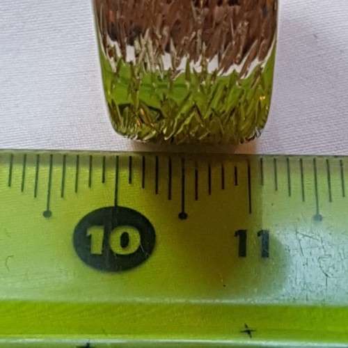 An exquisite vintage "Birks of Canada" sterling silver ladies ring w/ a large oval Tiger's Eye stone