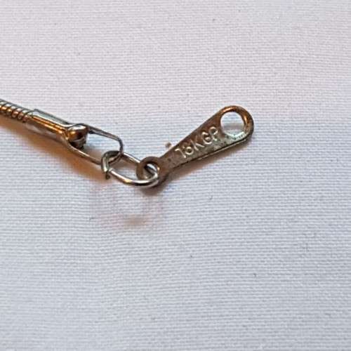 An exquisitely made North American Indian "Turquoise stone" (set in sterling silver) cross pendant