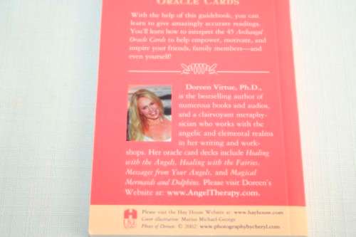 Doreen Virtue's "Archangel" boxed Oracle Cards - A 45 card deck and guidebook - RS17Sale