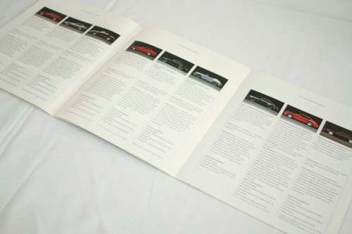 An incredible and rare 1989 "Porsche" vehicle Marques overview brochure including the 944, 911 & 928