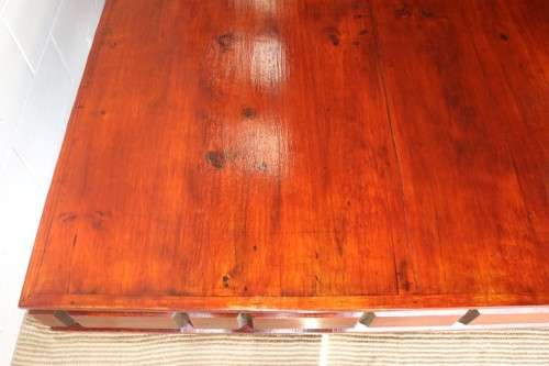 An extraordinary LARGE and striking centre coffee table with carved sides and legs - stunning!