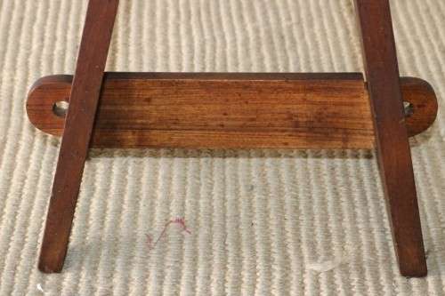 An awesome and solidly made Solid Oak foot stool in excellent condition - very sturdy