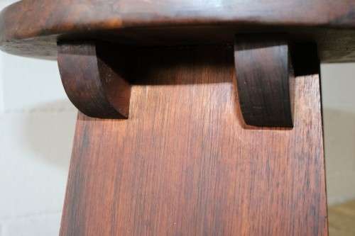 An awesome and solidly made Solid Oak foot stool in excellent condition - very sturdy