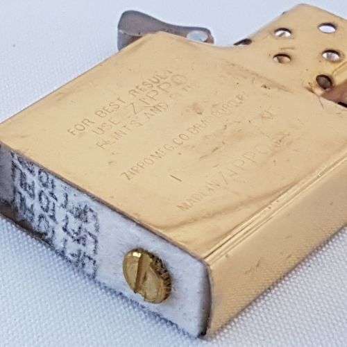 An amazing chromed (pre-1994) Republic of South Africa flag Zippo lighter in its box = UNUSED!!