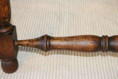 A superb Victorian (c1890) antique Honeyed-Oak double-drawer hall table in stunning condition - WOW!