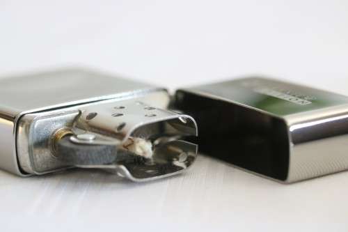 A stunning "Millennium Edition" original Titanium coated Zippo - unused and in the original box!!