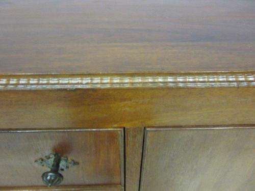 An awesome vintage Art Deco buffet server with 3x good size drawers, two cupboards & bottle inserts