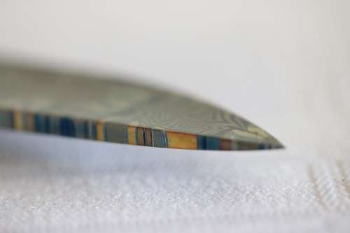 PREMIUM GIFT! Rare Erich Vosloo Spider's Nest folding knife w/ two diamonds in 18ct Gold & Titanium