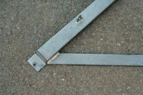 A well made steel boxing stand with a "SNT" punching bag and an "Everlast" speed bag = for home use!