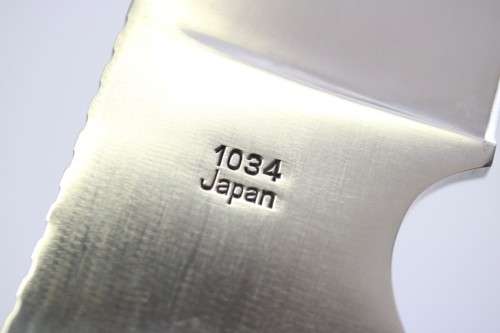 A fantastic high-quality Kershaw 1034 "Elk Hunter" knife with its original box and sheath!!