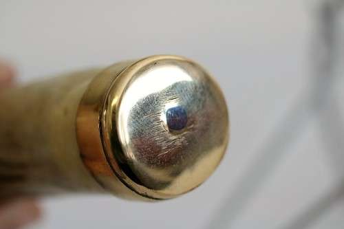 A magnificent hand made in Ecuador TEMPERED STEEL hunting knife in in its original leather sheath!!