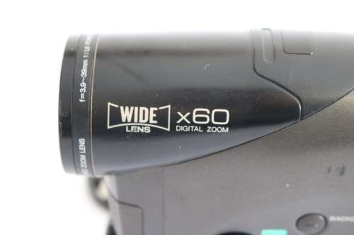 A Panasonic NV-R55 VHS movie camera with battery, charger and one cassette - in working condition!