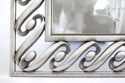 Two beautifully ornate metal free-standing photo frames - perfect for family pics - an awesome gift!