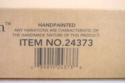 **RS17** An original Russ Bears & Toys hand painted "My Godchild" yellow & blue photo frame