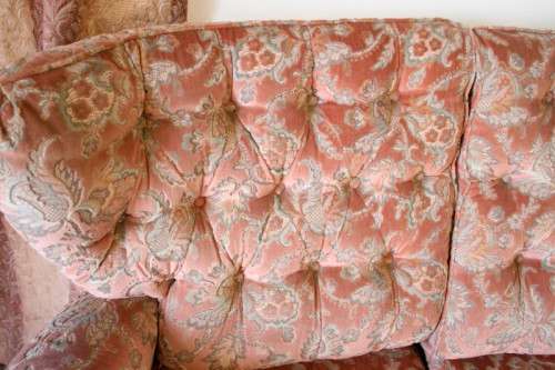 A gorgeous "Baroque Rococo" styled upholstered lounge suite with incredible carved detailing