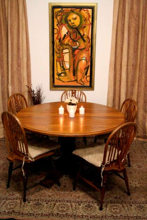 A fantastic large original signed Ben Macala (1938-1997) "Abstract" style painting.