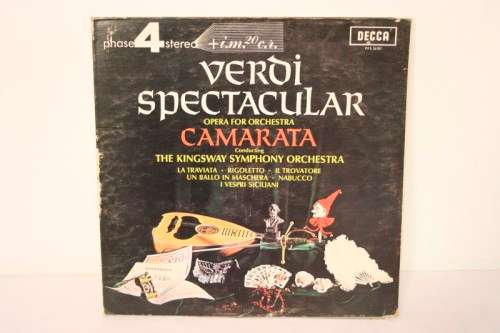 An amazing collection of 6 vinyl LPs incl Mozart, Verdi in good condition. RS17Sale