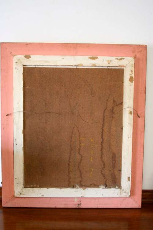 A fantastic large and colourful framed original signed "Paula Van Emmenis" oil painting of flowers.